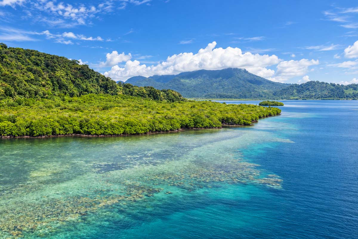 Natural setting of Kosrae Sanctuary Resort